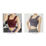 ヨガ ブラトップ 通販 レディース スポブラ スポーツ 超軽量 吸汗 速乾 揺れ防止 パッド付き ノンストレス ノンワイヤー 大きいサイズ かわいい 長め 着丈 トレーニング
