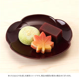 銘々皿 漆器 山中塗 通販 日本製 国産 小皿 梅型 ミタニ 山中漆器 和食器 食器 お皿 中皿 和菓子皿 菓子皿 プレート おもてなし ギフト 来客用 贈り物 新築祝い 引越祝い 結婚祝い