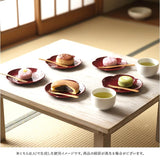 銘々皿 漆器 山中塗 通販 日本製 国産 小皿 セット ミタニ 山中漆器 和食器 梅型 お皿 中皿 和菓子皿 菓子皿 プレート 食器 おもてなし ギフト 来客用 贈り物 新築祝い 引越祝い 結婚祝い