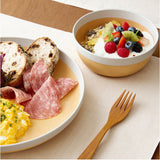 サラダ ボウル 食器 通販 日本製 13.5cm サラダボウル スープボウル 取り皿 小皿 鉢 小鉢 電子レンジ対応 食洗機対応 おしゃれ シンプル かわいい MUSUBI塗分け SO-Q STYLE