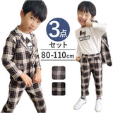 フォーマルスーツ キッズ チェック柄 通販 パンツスーツ フォーマル スーツ ジャケット 蝶ネクタイ リボン ズボン パンツ 子供服 子ども服 柄 ポケット 男の子 子供 子ども こども 発表会