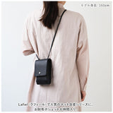 Lafiel ラフィール お財布ポシェット スマホ 通販 ポシェット 財布 お財布 小銭入れ ウォレット ショルダーバッグ ショルダーバック ショルダー マット 合皮 シンプル シック ブランド