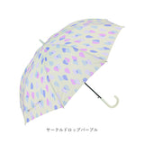 傘 レディース 大きめ 通販 65cm 長傘 雨傘 ワンタッチ傘 ジャンプ傘 レディース amusant sous la pluie グラスファイバー骨 カサ かさ 耐風 丈夫 通学 通勤 おしゃれ かわいい