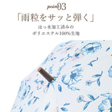 傘 レディース 大きめ 通販 65cm 長傘 雨傘 ワンタッチ傘 ジャンプ傘 レディース amusant sous la pluie グラスファイバー骨 カサ かさ 耐風 丈夫 通学 通勤 おしゃれ かわいい