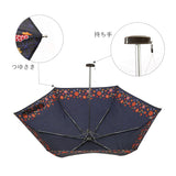 折りたたみ傘 レディース 通販 おしゃれ 50cm 大人 かわいい 和柄 折り畳み傘 可愛い 雨傘 花柄 桜柄 サクラ コンパクト 浴衣 傘 日よけ uvカット uv カット かさ カサ