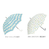 傘 レディース ブランド 長傘 60cm 通販 耐風 風に強い 耐風傘 スリム ワンタッチ傘 ワンタッチ ジャンプ傘 ジャンプ 軽量 雨具 雨傘 おしゃれ スタイリッシュ かわいい Amusant sous la