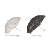 傘 晴雨兼用 レディース 通販 60cm 長傘 雨傘 晴雨兼用傘 ワンタッチ傘 日傘 ジャンプ傘 amusant sous la pluie グラスファイバー骨 カサ かさ 大きめ 丈夫 耐風 UVカット おしゃれ