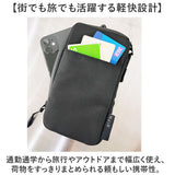 NoiR ノアール ショルダーバッグ N23008 通販 ポーチ ショルダーポーチ スマホショルダー スマホポーチ 小物入れ コインケース 斜めがけバッグ メンズ 撥水 小さめ 通勤 通学 旅行