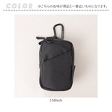 NoiR ノアール ポーチ N23009 通販 ミニポーチ カラビナ付きミニポーチ カラビナ付きポーチ 小物入れ 小物ポーチ シガレットケース メンズ 撥水 小さめ 通学 通勤 旅行 アウトドア