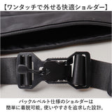 NoiR ノアール ショルダーバッグ N25005 通販 ショルダーバック 斜めがけバッグ メンズ 大きめ A4 ナイロン 軽量 軽い 撥水 通勤 通学 旅行 アウトドア 大人 高校生 大学生 中学生 黒