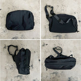 NoiR ノアール ショルダーバッグ N25006 通販 ショルダーバック 斜めがけバッグ ボディバッグ メンズ 小さめ ナイロン 撥水 軽量 軽い 通勤 通学 旅行 アウトドア 大人 高校生 大学生 黒