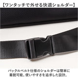 NoiR ノアール ショルダーバッグ N25006 通販 ショルダーバック 斜めがけバッグ ボディバッグ メンズ 小さめ ナイロン 撥水 軽量 軽い 通勤 通学 旅行 アウトドア 大人 高校生 大学生 黒