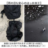 NoiR ノアール リュック N25007 通販 リュックサック バックパック デイパック メンズ 小さめ 14L A4 通学 通勤 撥水 ナイロン カジュアル 軽量 軽い PC収納 パソコン レインカバー 旅行