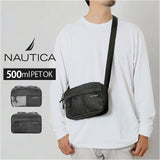 NAUTICA ノーティカ ショートバッグ 370-7002 通販 ミニショルダーバッグ ミニショルダー ミニバッグ ショルダーバック ショルダー 肩掛け ななめかけ 斜めかけ 横型 スクエア メンズ