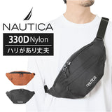 NAUTICA ノーティカ ボディバッグ 370-7010 通販 ボディバック ボディーバッグ ウエストバッグ ウエストバック ウエストポーチ ヒップバッグ ヒップポーチ サブバッグ 無地 メンズ