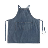 エプロン デニム ワークエプロン クロスエプロン クロス 通販 前掛け 前掛 デニムエプロン カジュアル 男女兼用 ユニセックス シンプル ポケット レディース メンズ ギフト 贈り物 DIY