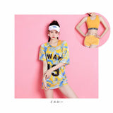 フィットネス水着 レディース 体型カバー 3点セット 通販 フィットネス 水着 セパレート ショートパンツ タンキニ タンク ビキニ 水着セット 体型カバー ママ水着 大人 かわいい 女性