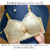 ブラジャー ノンワイヤー 通販 フルカップ 下着 レース インナー 小さくみせる ワイヤーなし ノンワイヤーブラジャー ランジェリー アンダーウェア オシャレ かわいい インナーウェア