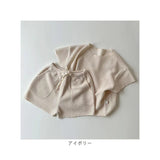 セットアップ ベビー 通販 ベビー服 tシャツ Tシャツ 半袖 ショートパンツ パンツ ルームウェア パジャマ 部屋着 子供服 リボン シンプル 上下セット 上下 セット 女の子 男の子 赤ちゃん