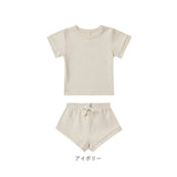 セットアップ ベビー 通販 ベビー服 tシャツ Tシャツ 半袖 ショートパンツ パンツ ルームウェア パジャマ 部屋着 子供服 上下セット 上下 セット 女の子 男の子 赤ちゃん シンプル