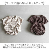 セットアップ ベビー 通販 ベビー服 tシャツ Tシャツ 半袖 ショートパンツ パンツ ルームウェア パジャマ 部屋着 子供服 こども服 上下セット 上下 セット 女の子 男の子 赤ちゃん