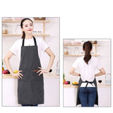 エプロン カフェ ロング 通販 カフェエプロン ワークエプロン 前掛け 前掛 ロング丈 洗える しわになりにくい 肌触りが良い ポケット 北欧 肩ベルト 調整可能 耐久性 通気性 保育士