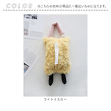 ティッシュケース 吊り下げ 通販 ティッシュカバー ティッシュホルダー ティッシュバッグ ティッシュ ケース カバー ボックス 壁掛け コンパクト 持ち運び 省スペース 軽量 軽い ふわふわ