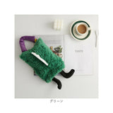 ティッシュケース 吊り下げ 通販 ティッシュカバー ティッシュホルダー ティッシュバッグ ティッシュ ケース カバー ボックス 壁掛け コンパクト 持ち運び 省スペース 軽量 軽い ふわふわ