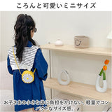 キッズ ポシェット 女の子 通販 シュルダーバッグ フラワーショルダー フラワー 花 ショルダーバック 斜め掛け サークル 丸 モチーフ バッグ バック かばん 肩掛け ミニバッグ ミニバック