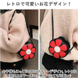 キッズ ポシェット 女の子 通販 フラワーショルダー フラワー 花 シュルダーバッグ 斜め掛け ショルダーバック バッグ バック かばん 肩掛け ミニバッグ ミニバック 可愛い かわいい