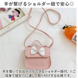 キッズ ポシェット 女の子 通販 シュルダーバッグ ミニバッグ ミニバック リボン りぼん ショルダーバック バッグ バック かばん 斜め掛け 肩掛け 子供 小銭入れ 可愛い かわいい