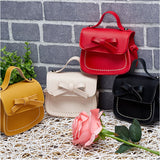 キッズ ポシェット 女の子 通販 ミニバッグ ミニバック シュルダーバッグ ショルダーバック リボン りぼん バッグ バック かばん 斜め掛け 肩掛け 小銭入れ 可愛い かわいい 子供