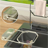 キッチンドレイン 水切りネット 通販 ネットホルダー 三角コーナー 三角コーナーいらず 本体 浮かせる 布巾かけ 使い捨て 使いすて 折り畳み おりたたみ 折りたたみ 生ゴミ ネット