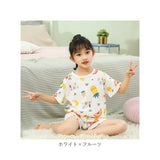 パジャマ キッズ 上下セット 夏 通販 ルームウェア 半袖 半ズボン 短パン セットアップ 子供服 ベビー 子供 こども 子ども コットン メッシュ 綿 通気性 さらさら 女の子 男の子