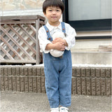 オーバーオール つなぎ 子供服 キッズ 通販 サロペット デニム パンツ 女の子 ボトムス ジーンズ 長ズボン オールシーズン ロングパンツ ポケット 男女兼用 ベビー服 デニムパンツ