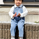 オーバーオール つなぎ 子供服 キッズ 通販 ボトムス サロペット パンツ 長ズボン 女の子 ロングパンツ オールシーズン ジーンズ デニムパンツ ポケット 男女兼用 ベビー服 無地 シンプル