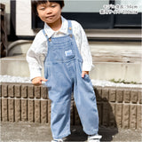 オーバーオール つなぎ 子供服 キッズ 通販 ボトムス サロペット パンツ 長ズボン 女の子 ロングパンツ オールシーズン ジーンズ デニムパンツ ポケット 男女兼用 ベビー服 無地 シンプル