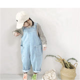 オーバーオール つなぎ 子供服 キッズ 通販 ロングパンツ デニムサロペット ボトムス パンツ カジュアル サロペット オールインワン ロンパース 長ズボン ジーンズ オールシーズン