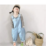 オーバーオール つなぎ 子供服 キッズ 通販 ロングパンツ デニムサロペット ボトムス パンツ カジュアル サロペット オールインワン ロンパース 長ズボン ジーンズ オールシーズン