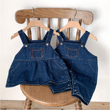 オーバーオール つなぎ 子供服 キッズ 通販 サスペンダースカート スカート サロペット パンツ ボトムス 長ズボン 女の子 ロングパンツ ジーンズ シンプル オールシーズン デニムパンツ