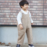 オーバーオール つなぎ 子供服 キッズ 通販 パンツ サロペット 長ズボン ロングパンツ 女の子 ボトムス かわいい 可愛い 男女兼用 ロンパース ベビー服 男の子 ポケット 無地 シンプル