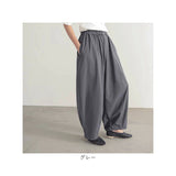 コクーンパンツ レディース 通販 イージーパンツ カーブパンツ チノパンツ ワイドパンツ パンツ カジュアルパンツ ロングパンツ 長ズボン ズボン イージー カーブ コクーン チノ さらり