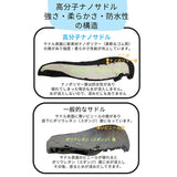 自転車 サドル のみ 通販 自転車サドル 低反発サドル 自転車サドル交換 破れにくい 低反発 柔らかい おしりが痛くない 高分子ナノサドル ノーマル OS-01 ORINPAS オリンパス 22-0185