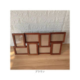 フォトフレーム おしゃれ 通販 壁掛けフォトフレーム 写真立て 壁掛け 写真フレーム 複数フォトフレーム 写真入れ 木製調 シンプル ナチュラル 写真たて 家族写真 思い出の写真 オシャレ