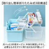 救急箱 通販 28×18×16cm 救急ボックス 薬ケース 薬箱 クスリ箱 薬入れ 救急バッグ 薬収納バッグ 医療バッグ 持ち運び 多機能収納 医療ツールバッグ 防災グッズ 折りたたみフリップ