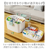 救急箱 通販 26.5×18.5×19cm 薬箱 クスリ箱 救急ボックス 薬ケース 救急バッグ 薬収納バッグ 薬入れ 医療バッグ 持ち運び 医療ツールバッグ 防災グッズ 小物入れ 小物ケース