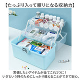 救急箱 通販 34×20×22.5cm 救急バッグ 救急ボックス 薬ケース 薬収納バッグ 医療バッグ 持ち運び 医療ツールバッグ 防災グッズ 薬箱 クスリ箱 薬入れ 折りたたみフリップ