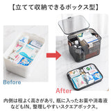 救急箱 通販 救急ボックス 薬ケース 救急バッグ 薬収納バッグ 薬箱 クスリ箱 薬入れ クリアボックス 医療バッグ 持ち運び 医療ツールバッグ 防災グッズ 多機能収納 小物入れ おしゃれ