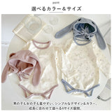 ベビー服 ロンパース 通販 カバーオール オールインワン ボディスーツ 長袖 ベビー服 子供服 綿 コットン 帽子付き うさぎ柄 スナップボタン お出かけ 外出 部屋着 パジャマ 肌着 下着 春