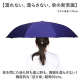 逆さ傘 おしゃれ 通販 長傘 手開き 60cm 逆さ 傘 濡れない傘 車 濡れない 自立する傘 かさ カサ レディース 女性 メンズ 男性 丈夫 グラスファイバー シンプル 無地 通勤 通学 車通勤